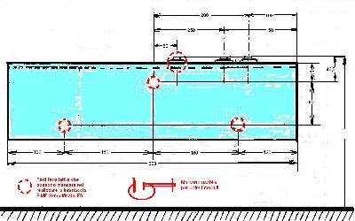 Sezione della giunzione del modulo